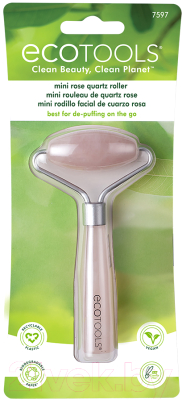 Изображение товара Массажер механический для лица Ecotools Mini Rose Quartz Roller ET7597