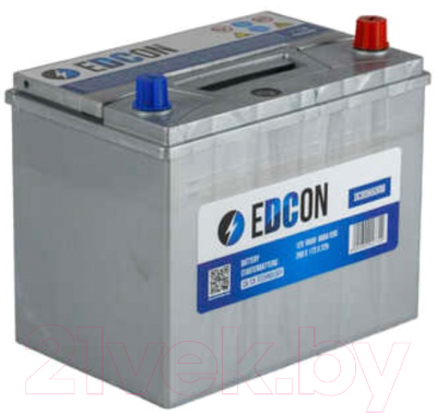 Автомобильный аккумулятор Edcon DC80660RM (80 А/ч)