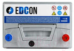 Автомобильный аккумулятор Edcon DC80660RM (80 А/ч)