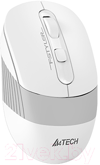 Мышь A4Tech FB10C (серый/белый)