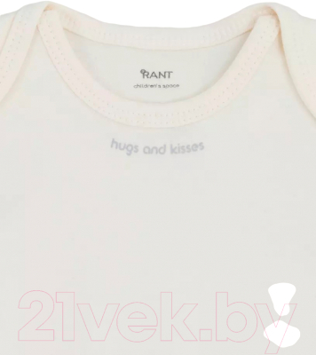 Комплект одежды для малышей Rant Hugs And Kisses Boys / 5-HK-62 (5шт, 62р)
