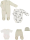 Комплект одежды для малышей Rant Hugs And Kisses Boys / 5-HK-62 (5шт, 62р) - 