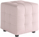 Пуф Сонум 40-40 (тедди розовый) - 