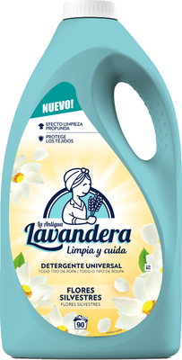 Гель для стирки La Antigue Lavandera Flores Silvestres полевые цветы универсальный (4.5л) -