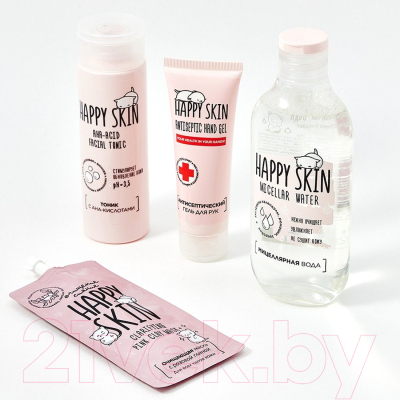 Набор косметики для лица и тела Happy Lab Happiness Kit Для ухода за молодой кожей