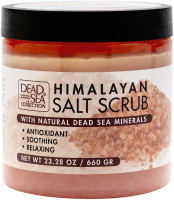 Скраб для тела Dead Sea Collection С гималайской солью и минералами Мертвого моря (660г) - 