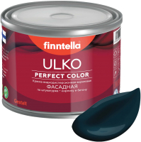 Краска Finntella Ulko Ukonilma / F-05-1-3-FL008 (2.7л, темно-сине-зеленый) - 
