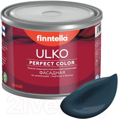 Краска Finntella Ulko Yo / F-05-1-3-FL009 (2.7л, сине-зеленый)