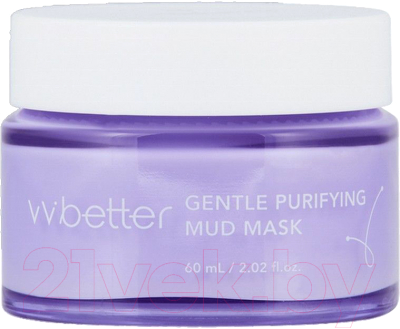 Маска для лица кремовая VVbetter Gentle Purifying Mud Mask (60мл)