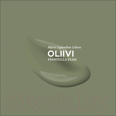 Краска Finntella Ulko Oliivi / F-05-1-9-FL021 (9л, темно-зеленый)