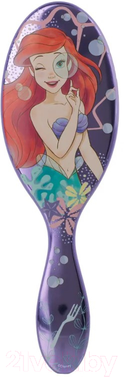 Расческа Wet Brush Disney Princess Wholehearted Ariel Purple