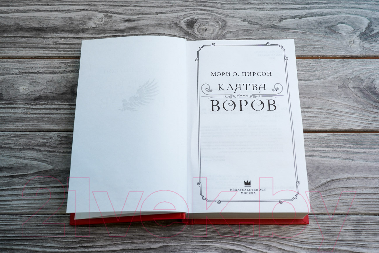 Художественная книга АСТ Клятва воров (Пирсон М.Э.) — фото 3