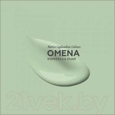Краска Finntella Ulko Omena / F-05-1-9-FL027 (9л, светло-зеленый)
