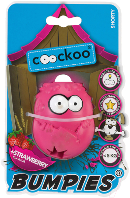 Игрушка для собак EBI Coockoo Бампи / 303/435922 (XL, розовый)