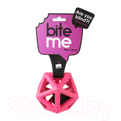 Игрушка для собак EBI Bite Me / 303/475317 (черный/розовый)