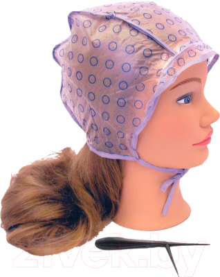 Набор для мелирования волос Dewal СА-9151 (4шт, фиолетовый)