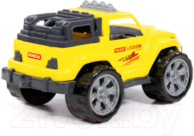 Автомобиль игрушечный Полесье Легион №3 / 76038 (желтый)