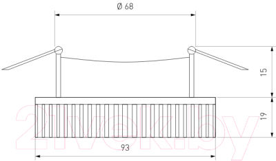 Точечный светильник Elektrostandard 2216 MR16 CL