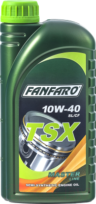 Моторное масло Fanfaro TSX 10W40 SL/CF / FF6502-1 (1л)