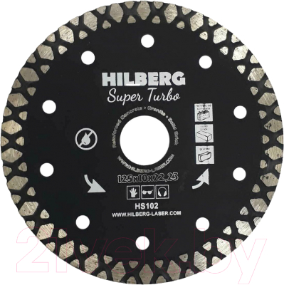 Отрезной диск алмазный Hilberg HS102 / 160102