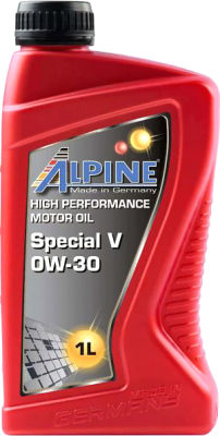 Моторное масло ALPINE Special V 0W30 / 0101641 (1л)
