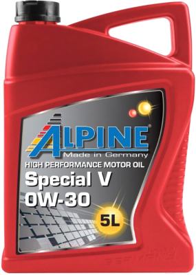 Моторное масло ALPINE Special V 0W30 / 0101642 (5л)