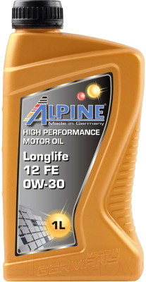 Моторное масло ALPINE Longlife 12 FE 0W30 / 0101481 (1л)