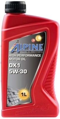 Моторное масло ALPINE DX1 5W30 / 0101661 (1л)
