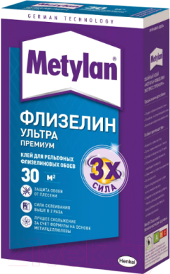 Клей для обоев Metylan Флизелин премиум ультра (250г)