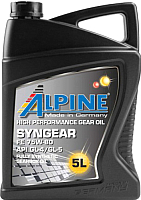 

Трансмиссионное масло ALPINE, Syngear FE 75W80 / 0101582