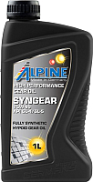 Трансмиссионное масло ALPINE Syngear 75W90 / 0100741 (1л) - 