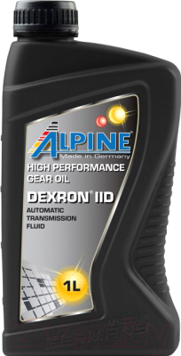Трансмиссионное масло ALPINE ATF Dexron II D / 0100641 (1л)