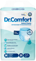 Трусы впитывающие для взрослых Dr. Comfort Adult Pant Jumbo pack Medium (30шт) - 