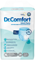 Трусы впитывающие для взрослых Dr. Comfort Adult Pant Jumbo pack XLarge (30шт) - 