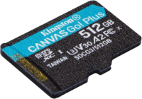Карта памяти Kingston Canvas Go Plus microSDXC 512GB (SDCG3/512GBSP) - 