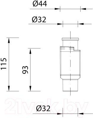 Сифон Styron STY-300-KLE