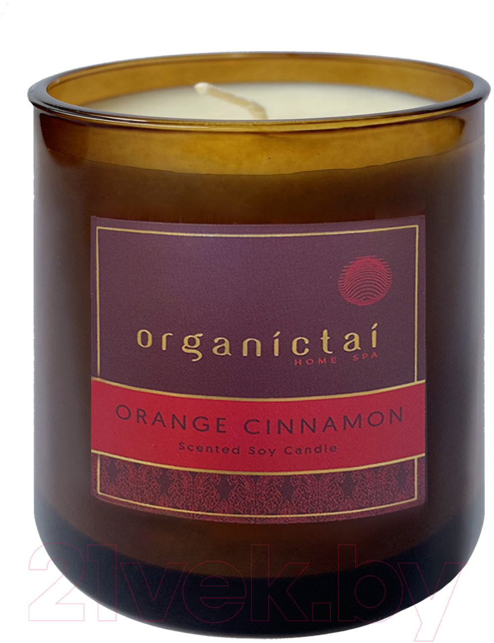 Свеча Organic Tai Апельсин корица ароматическая соевая
