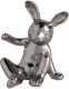 Подставка для бутылок Merry Bear Home Decor Хмельной кролик / 30000818 (серебристый) - 
