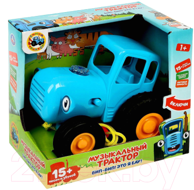 Изображение товара Игрушка-каталка Умка Синий трактор / 6928259