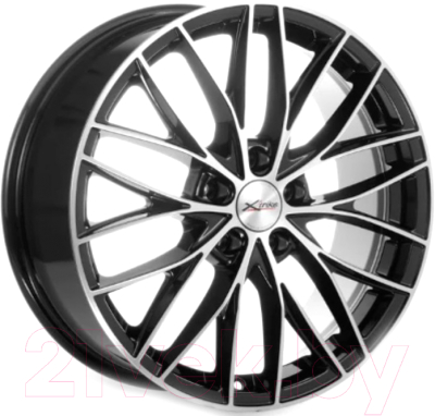 Литой диск X'trike X-130 Geely Coolray 18x7.5" 5x114.3мм DIA 54.1мм ET 50мм BKFP