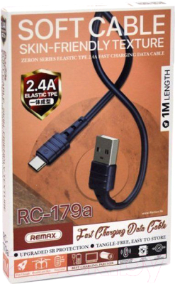 Изображение товара Кабель Remax RC-179a (синий)