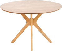 Обеденный стол Halmar Nicolas (дуб натуральный/дуб натуральный) - 