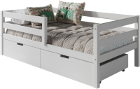 Односпальная кровать детская WoodMoon Мунни 1 90x200 / М-1Я - 