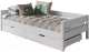 Односпальная кровать детская WoodMoon Мунни 4 90x200 / М-4Я - 