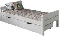 Односпальная кровать детская WoodMoon Мунни 6 90x200 / М-6Я - 