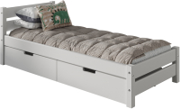 Односпальная кровать детская WoodMoon Мунни 7 90x200 / М-7Я - 