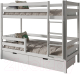 Двухъярусная кровать детская WoodMoon ВудМун 1 90x200 / ВМ-1Я - 