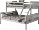 Двухъярусная кровать детская WoodMoon ВудМун 4 90x200 / ВМ-4 - 