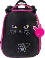 Школьный рюкзак Brauberg Shiny. Glad To Be Cat / 271382 - 
