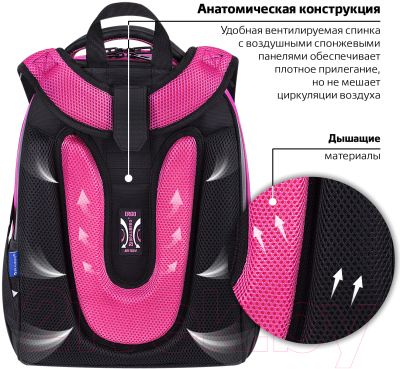 Изображение товара Школьный рюкзак Brauberg Shiny. Glad To Be Cat / 271382